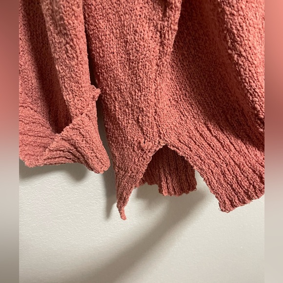 She + Skye Oversized Buttons Coral Cardigan Sweater NWT - Picture 6 of 11